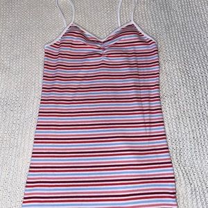 striped tank top